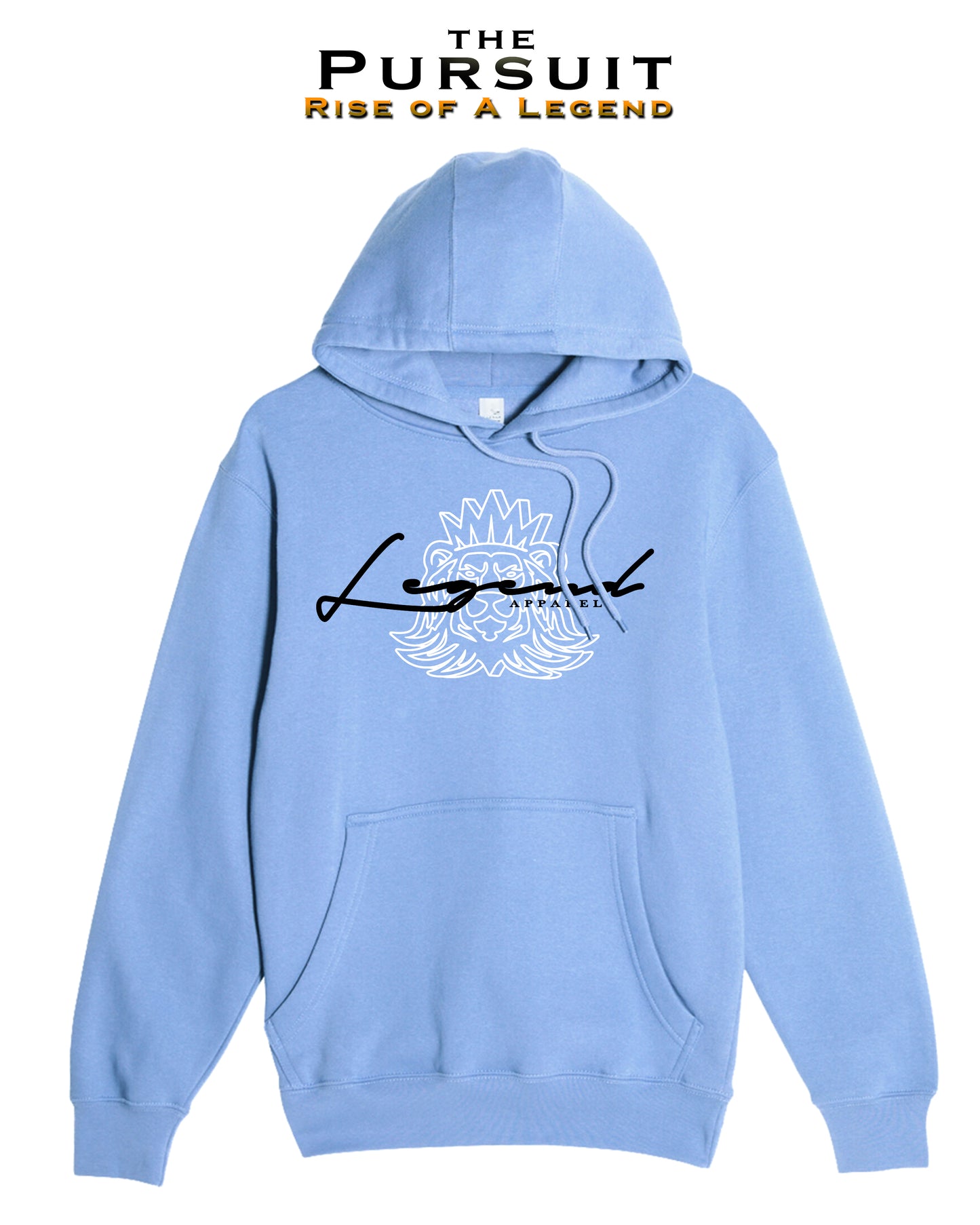 PURSUIT RISE OF A LEGEND HOODIE- SKYLINE BLUE