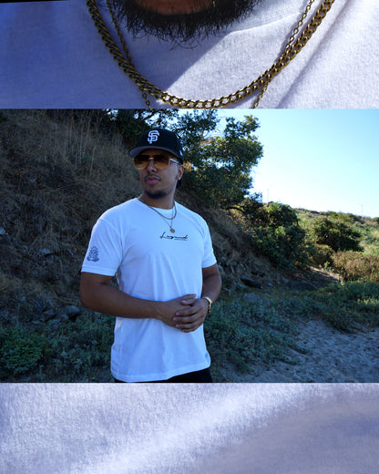 LION SOLDIER T-SHIRT- WHITE/BLACK