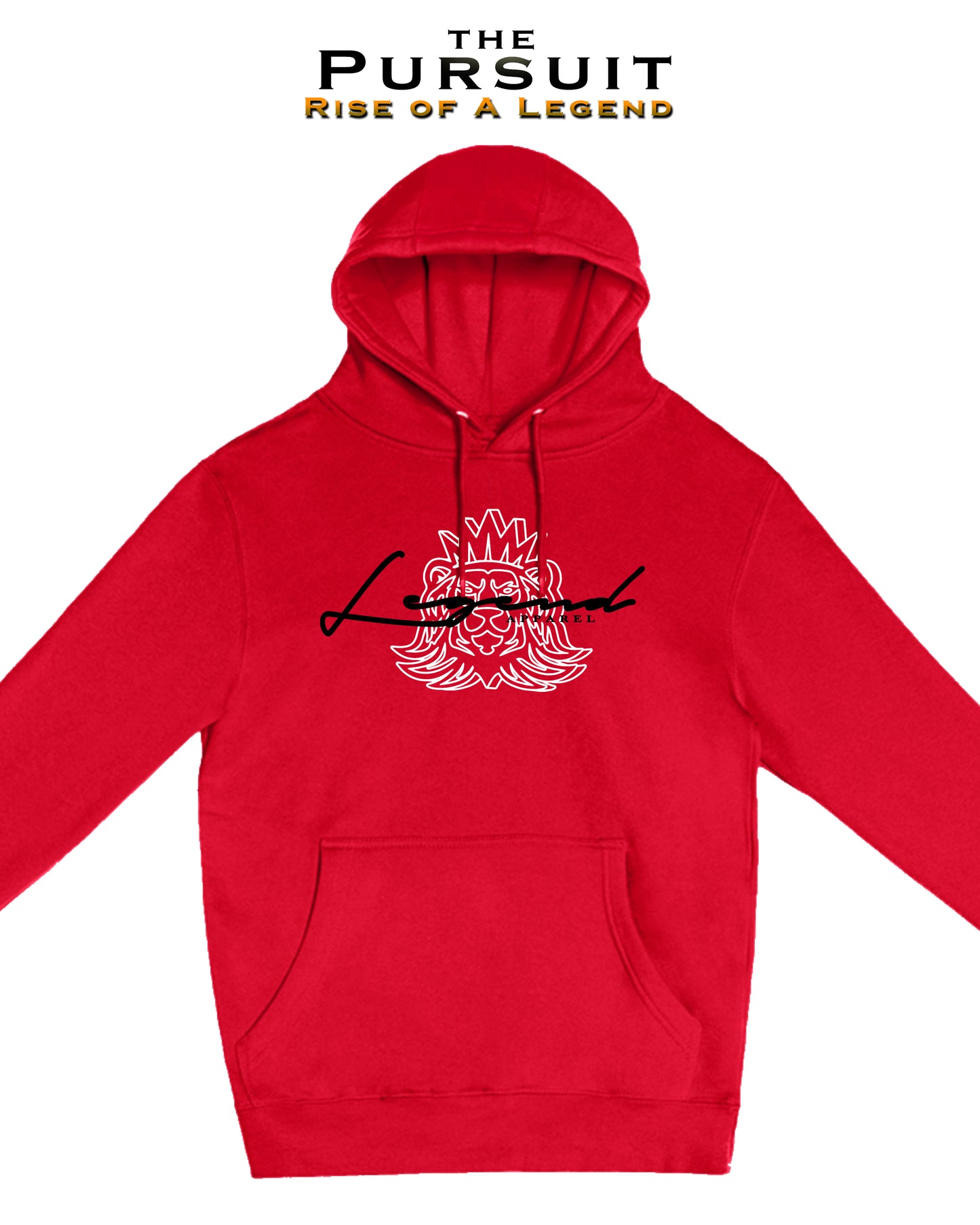 PURSUIT RISE OF A LEGEND HOODIE- RED