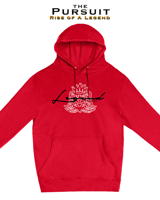 PURSUIT RISE OF A LEGEND HOODIE- RED
