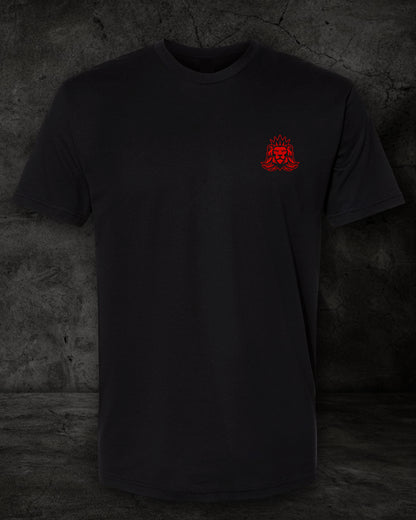BLOODLINE T-SHIRT- BLACK/RED