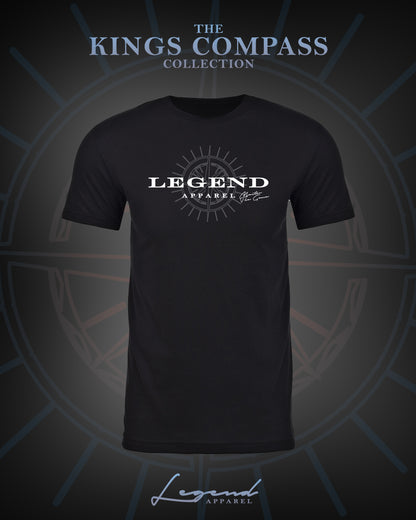 COMPASS LEGEND TEE- BLACK